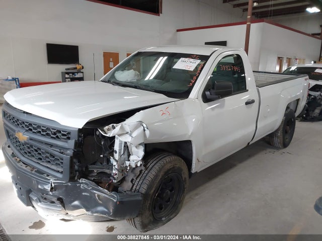 Chevrolet Silverado 1500 Work Truck 1wt 2014 1GCNKPEH2EZ131022 Image 2