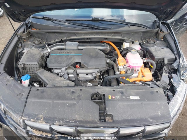 KM8JBCA19NU071734 Hyundai Tucson Hybrid Blue