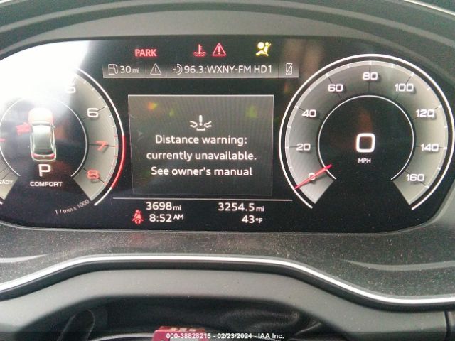 WA1EAAFYXP2181073 Audi Q5 Premium Plus 45 Tfsi S Line Quattro