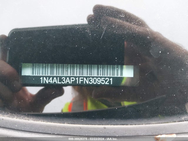 Nissan Altima 2.5 S 2015 1N4AL3AP1FN309521 Image 9