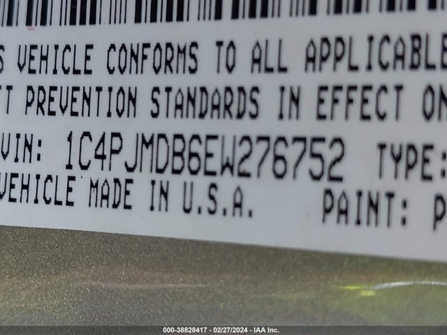 Jeep Cherokee Limited 2014 1C4PJMDB6EW276752 Image 9