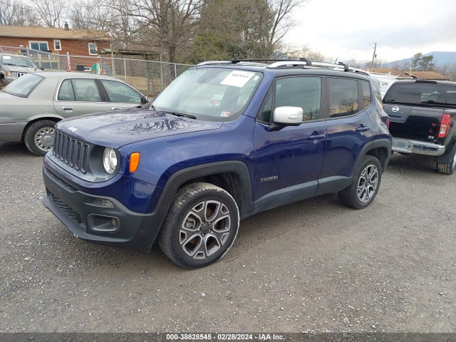 Jeep Renegade Limited 4x4 2017 ZACCJBDBXHPE79681 Image 2
