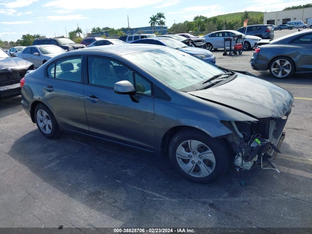 2012 HONDA CIVIC LX VIN: 19XFB2F54CE072656