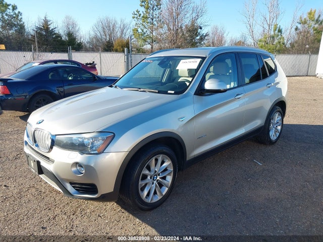 BMW X3 Xdrive28i 2016 5UXWX9C57G0D73226 Image 2