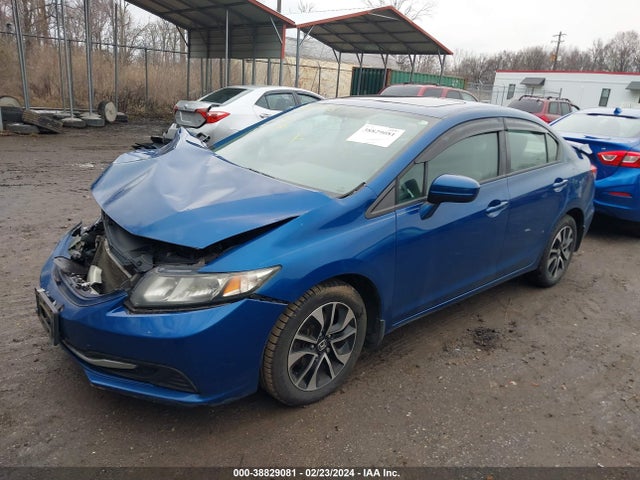 Honda CIVIC EX 2014 2HGFB2F81EH526428 Image 2
