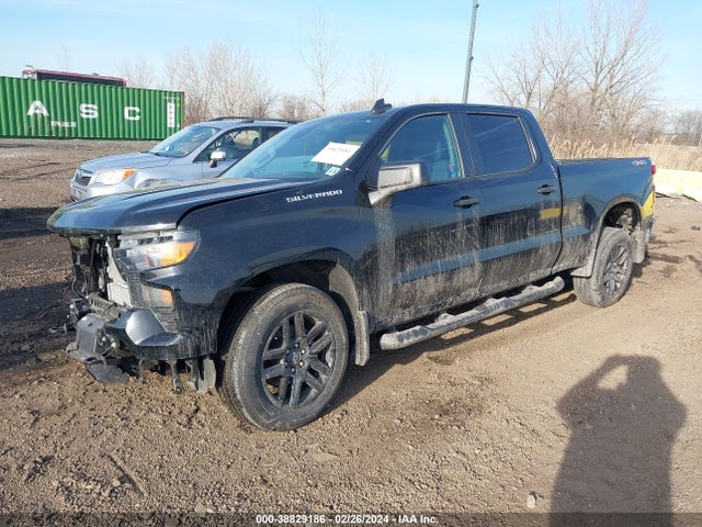 Chevrolet Silverado 1500 4wd  Standard Bed Custom 2023 3GCPDBEK2PG306664 Image 2