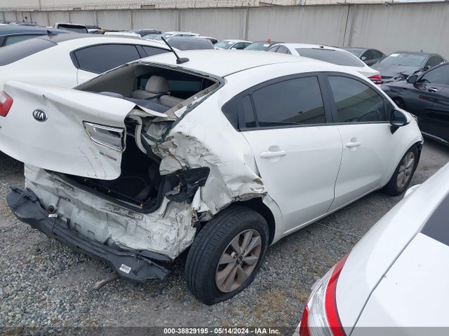 KIA RIO EX 2016 KNADN4A34G6676071 Image 4