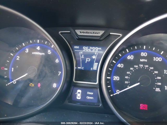 Hyundai Veloster Turbo W/black 2014 KMHTC6AE6EU199357 Image 7