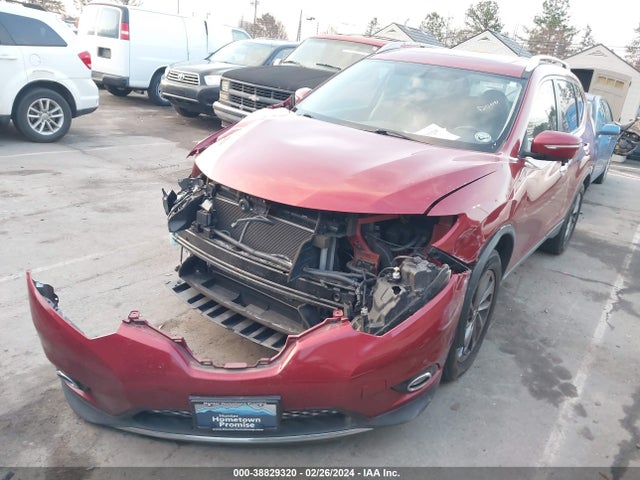 Nissan Rogue Sl 2015 5N1AT2MVXFC825754 Image 2