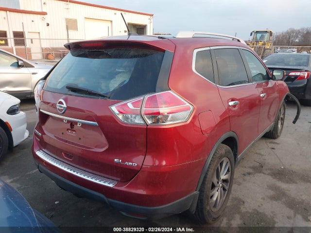 Nissan Rogue Sl 2015 5N1AT2MVXFC825754 Image 4
