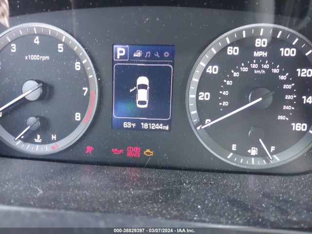 Hyundai Sonata Limited 2015 5NPE34AF2FH054614 Image 7