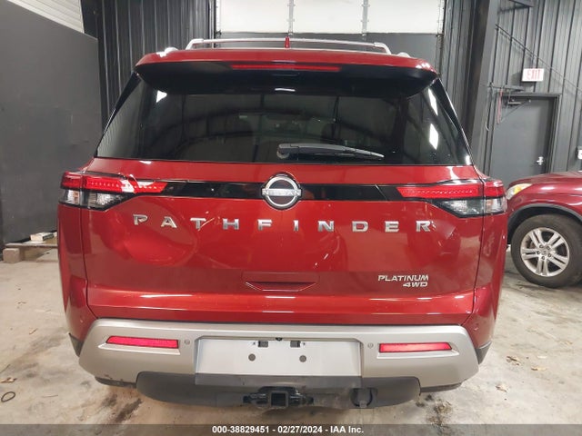 Nissan Pathfinder Platinum 4wd 2022 5N1DR3DK0NC231163 Image 16