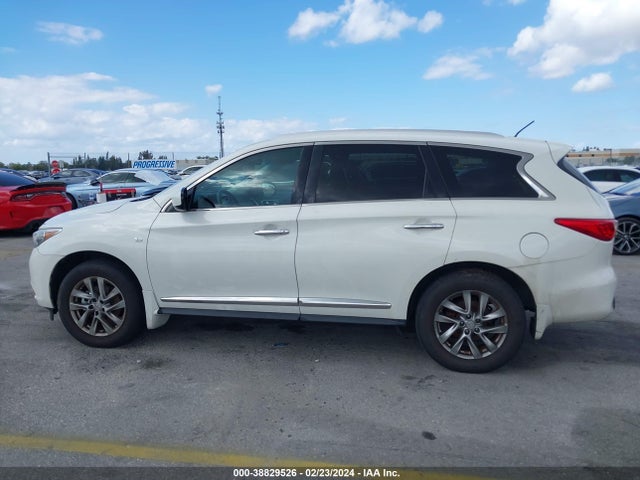 38829526 :رقم المزاد ، 5N1AL0MMXEC516229 vin ، 2014 Infiniti Qx60 مزاد بيع