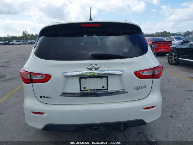38829526 :رقم المزاد ، 5N1AL0MMXEC516229 vin ، 2014 Infiniti Qx60 مزاد بيع
