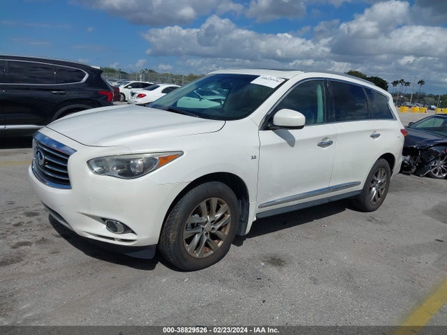 38829526 :رقم المزاد ، 5N1AL0MMXEC516229 vin ، 2014 Infiniti Qx60 مزاد بيع