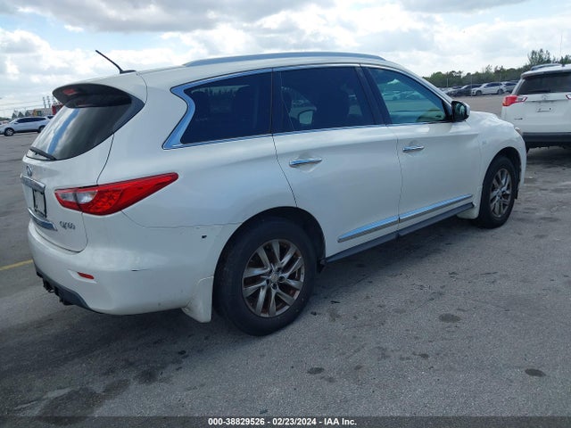 38829526 :رقم المزاد ، 5N1AL0MMXEC516229 vin ، 2014 Infiniti Qx60 مزاد بيع