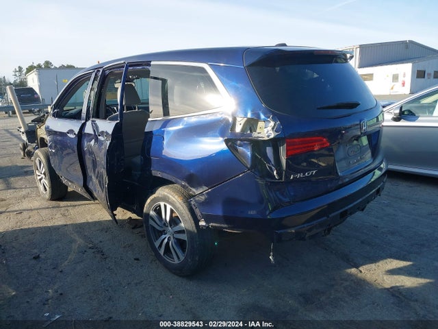 Honda Pilot Ex-l 2017 5FNYF5H61HB043265 Image 3