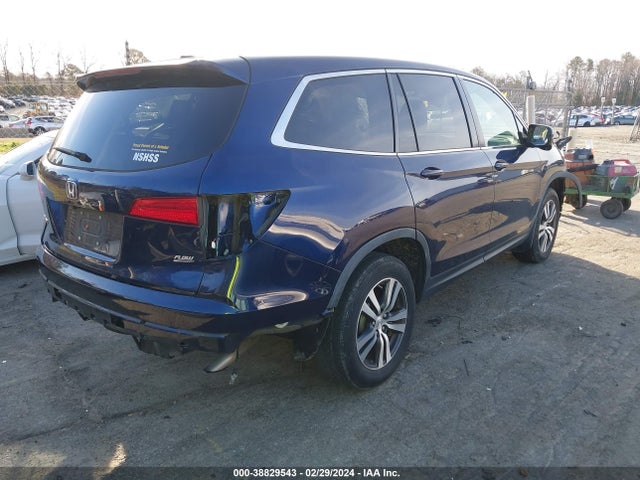 Honda Pilot Ex-l 2017 5FNYF5H61HB043265 Image 4