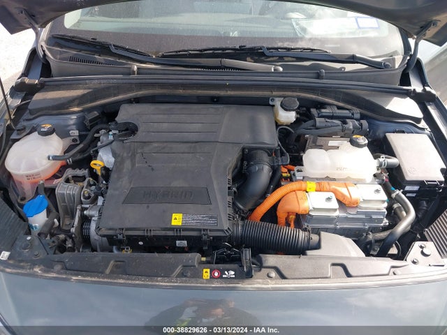 Продаж на аукціоні авто 2021 Hyundai Ioniq Hybrid Blue, vin: KMHC65LC2MU257878, номер лоту: 38829626