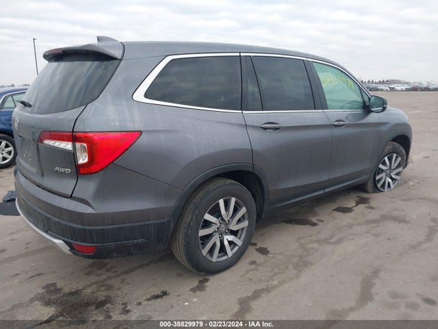 Honda Pilot Awd Ex-l 2020 5FNYF6H51LB059570 Image 4