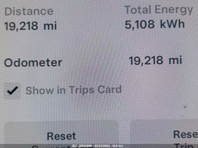5YJ3E1EB9NF207994 Tesla MODEL 3