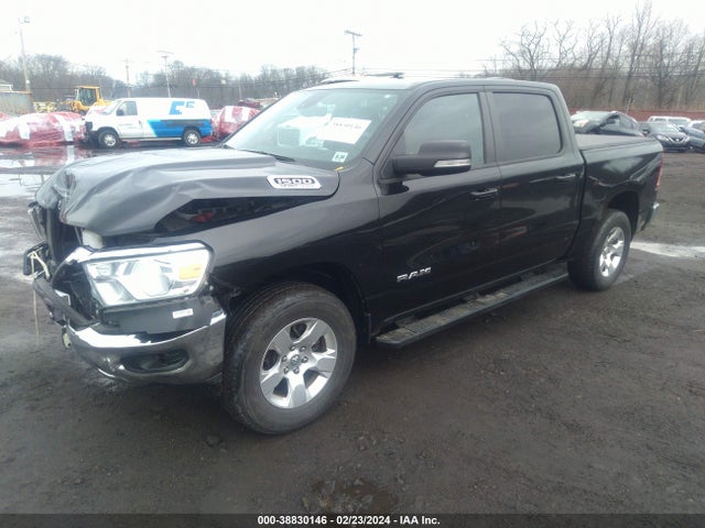RAM 1500 Big Horn  4x4 5'7 Box 2021 1C6SRFFT3MN676526 Image 2