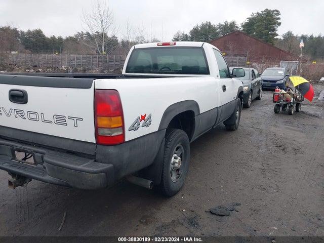 2002 CHEVROLET SILVERADO 1500 COMMERCIAL VIN: 1GCEK14W12Z263374