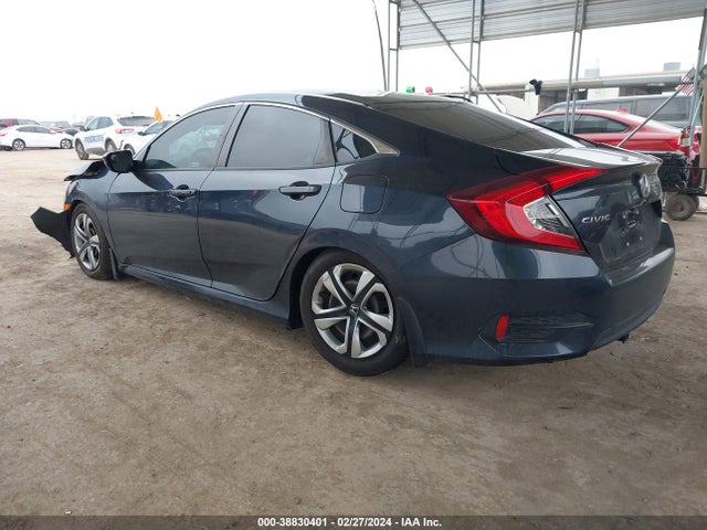 Honda Civic Lx 2018 2HGFC2F54JH609669 Image 3