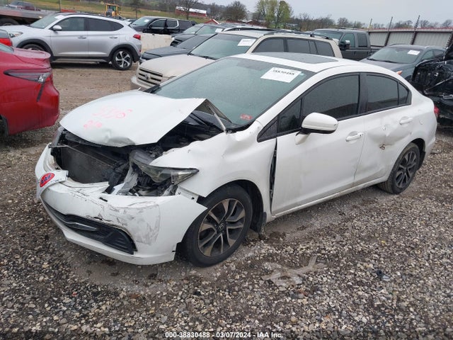 Honda CIVIC EX 2014 2HGFB2F86EH525338 Image 2