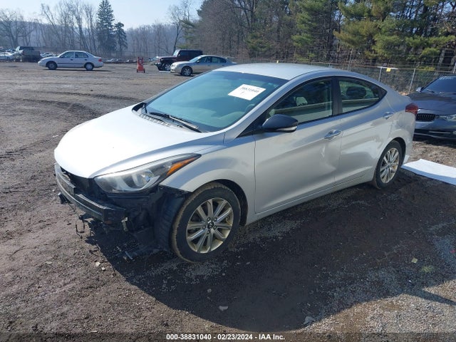 2014 HYUNDAI ELANTRA SE VIN: KMHDH4AE4EU104482