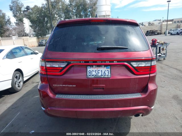 1C4RDHAG5JC368891 Dodge Durango Sxt Rwd