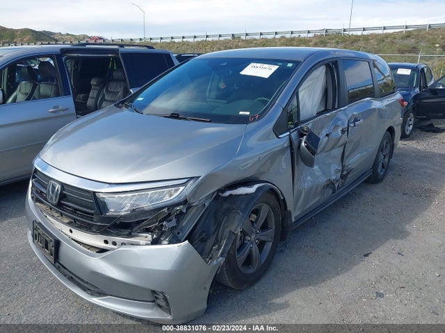 Honda ODYSSEY EX 2021 5FNRL6H50MB014487 Image 2