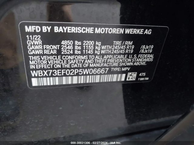 2023 BMW X1 WBX73EF02P5W06667 Photo 8