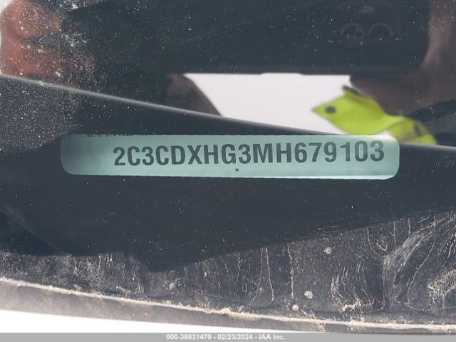 2C3CDXHG3MH679103 Dodge Charger Gt Rwd
