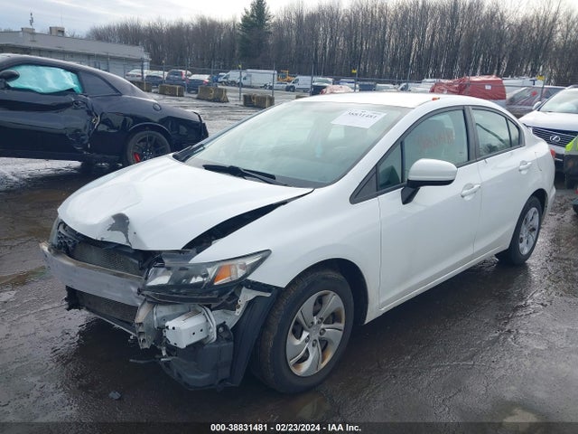 Honda Civic Lx 2014 19XFB2F58EE219094 Image 2