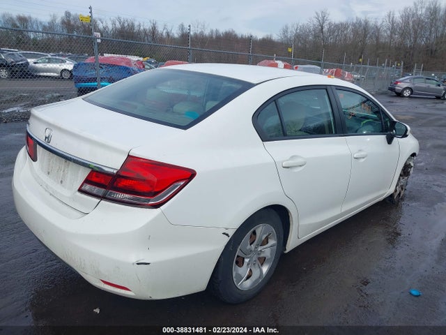 Honda Civic Lx 2014 19XFB2F58EE219094 Image 4