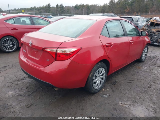 Toyota COROLLA LE 2019 2T1BURHE7KC168857 Image 4