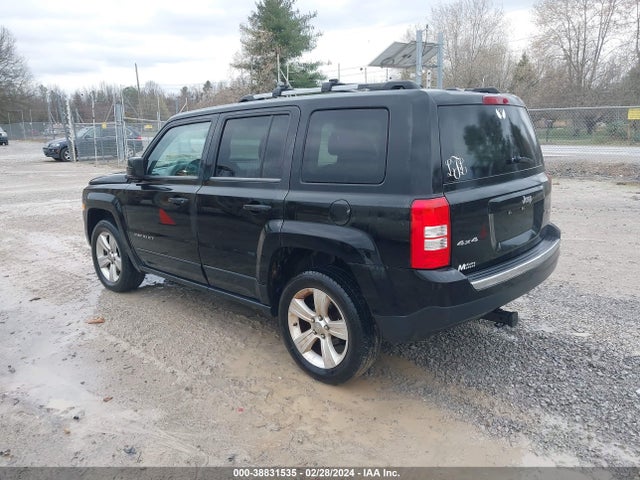 2012 Jeep Patriot Limited მანქანა იყიდება აუქციონზე, vin: 1C4NJRCB4CD604829, აუქციონის ნომერი: 38831535