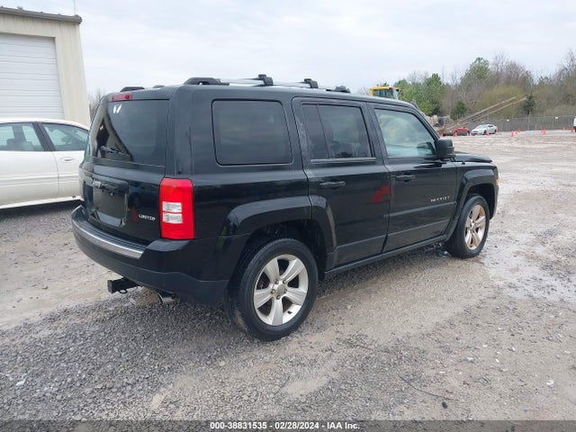 2012 Jeep Patriot Limited მანქანა იყიდება აუქციონზე, vin: 1C4NJRCB4CD604829, აუქციონის ნომერი: 38831535