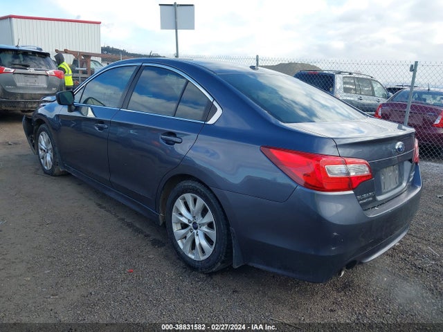 2015 SUBARU LEGACY 2.5I PREMIUM VIN: 4S3BNAD61F3054252