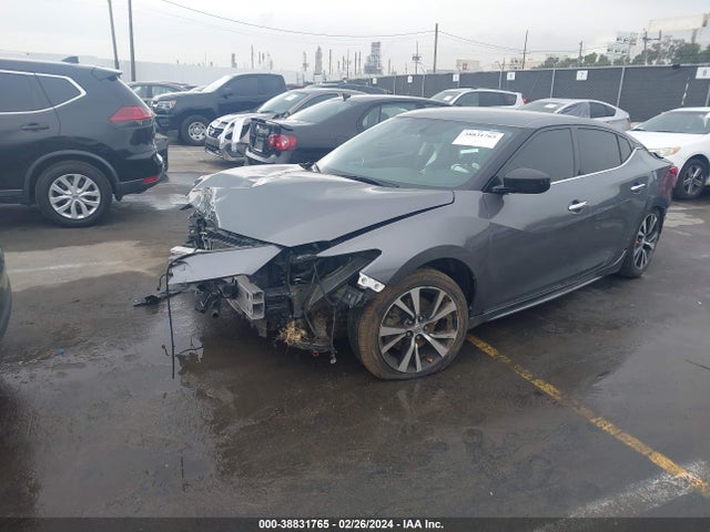Nissan Maxima 3.5s/sv/sl/sr/plat 2018 1N4AA6AP0JC405734 Image 2