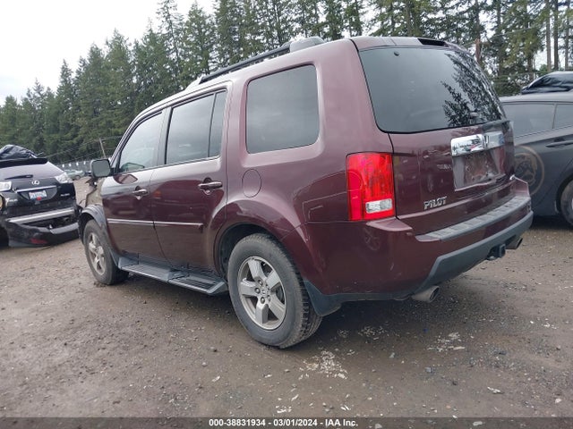 2009 HONDA PILOT EX-L VIN: 5FNYF485X9B037418