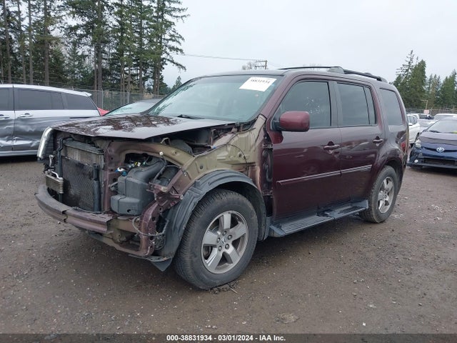 2009 HONDA PILOT EX-L VIN: 5FNYF485X9B037418