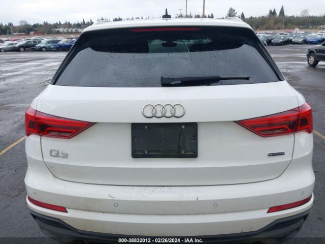 WA1DECF39P1050108 Audi Q3 Premium 45 Tfsi S Line Quattro Tiptronic