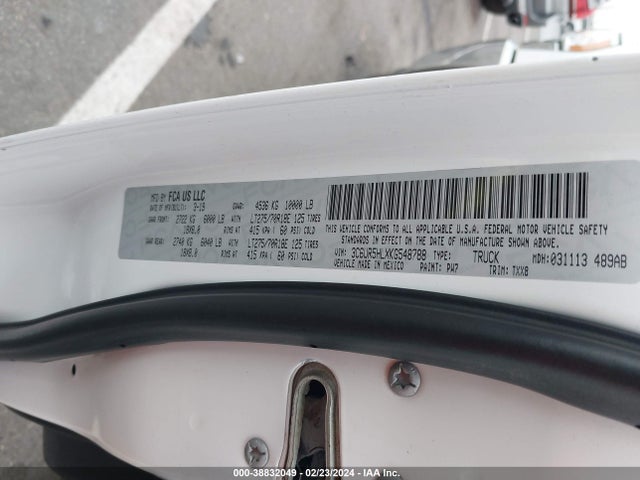 RAM 2500 Tradesman 2019 3C6UR5HLXKG548788 Image 9