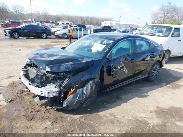 Honda Civic Lx 2019 2HGFC2F60KH582948 Image 2