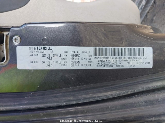 Dodge Grand Caravan Sxt 2019 2C4RDGCG7KR800378 Image 9