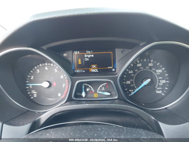 2016 FORD FOCUS SE VIN: 1FADP3K21GL356937