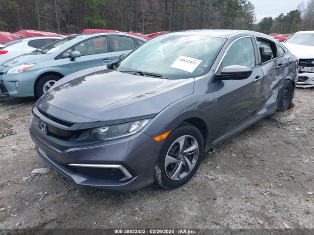 Honda Civic Lx 2020 2HGFC2F66LH517412 Image 2