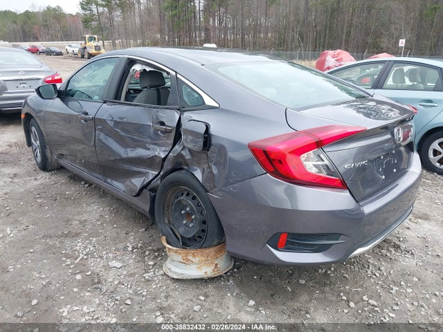 Honda Civic Lx 2020 2HGFC2F66LH517412 Image 3